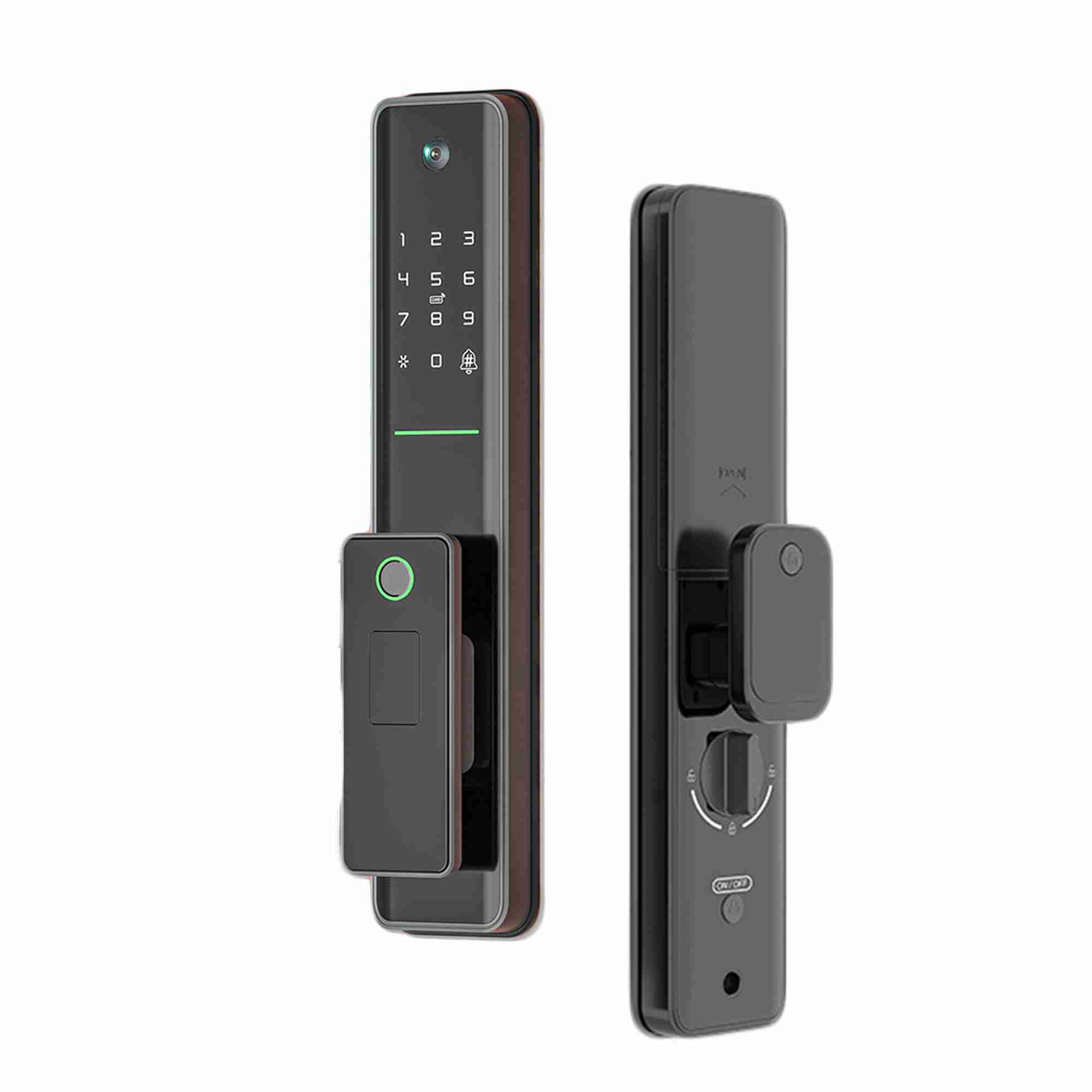 Diga adeus à era chave! As fechaduras inteligentes equipam a porta de sua casa com o 